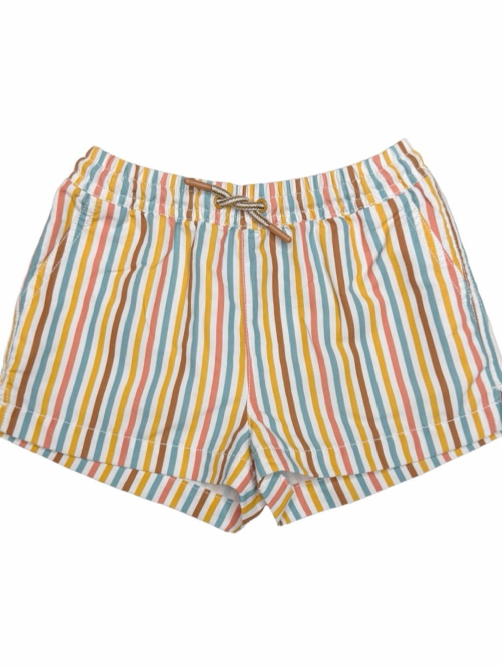 Zara‎ Striped Swim Trunks
